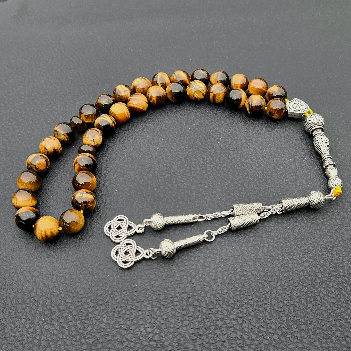 Yellow Tiger Eye Tasbih