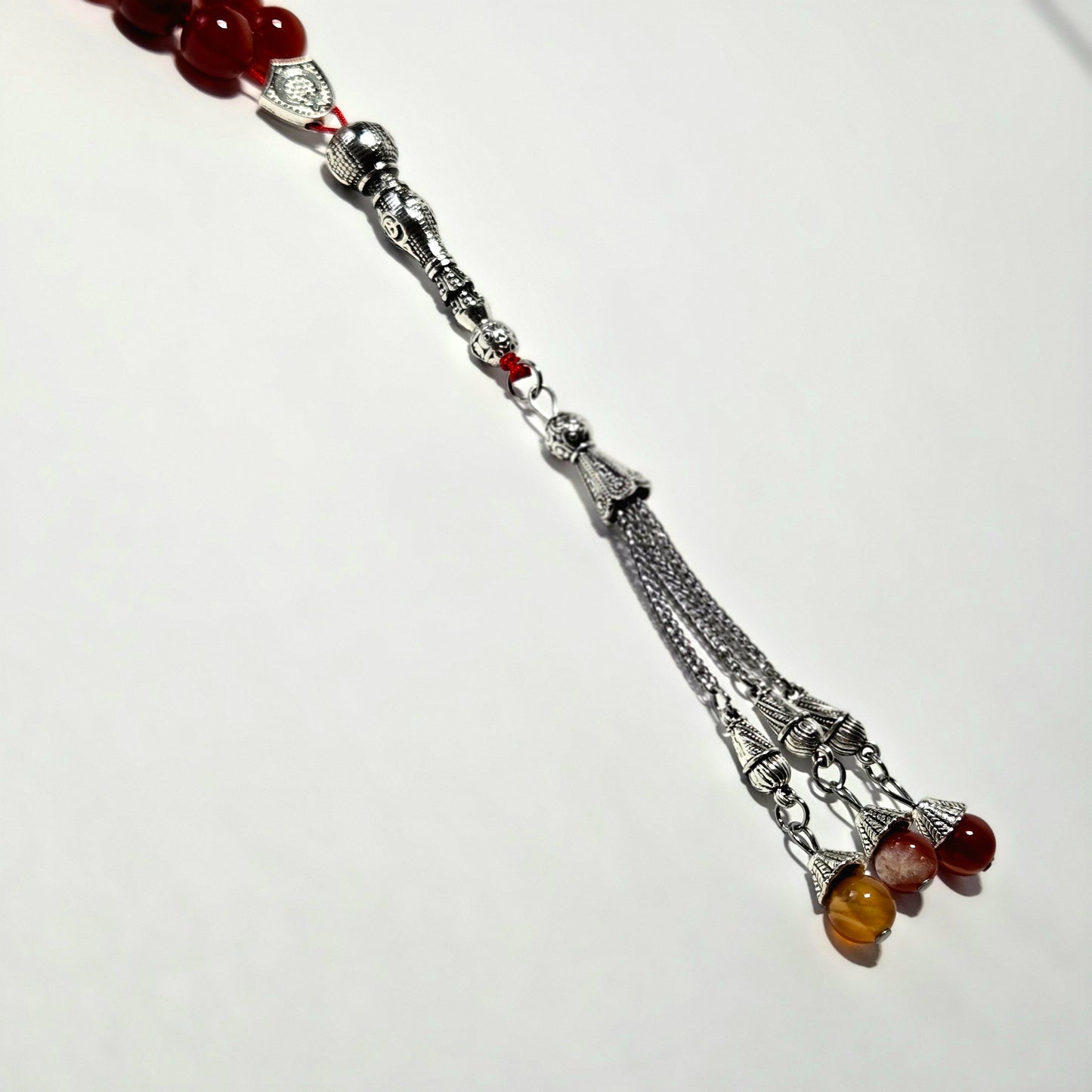 Red Agate Tasbih