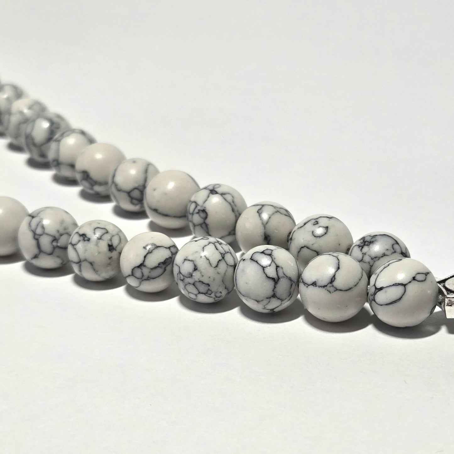 White Howlite Tasbih